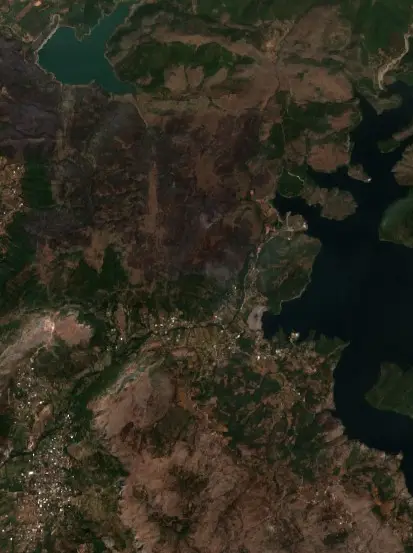 Pas — Guri i Zi (Sentinel-2, 2026-09-10)