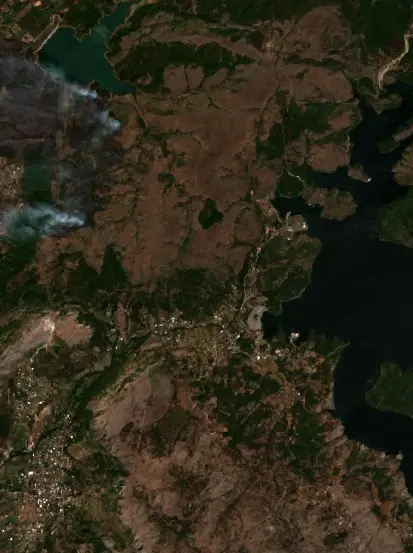 Para — Guri i Zi (Sentinel-2, 2026-09-07)