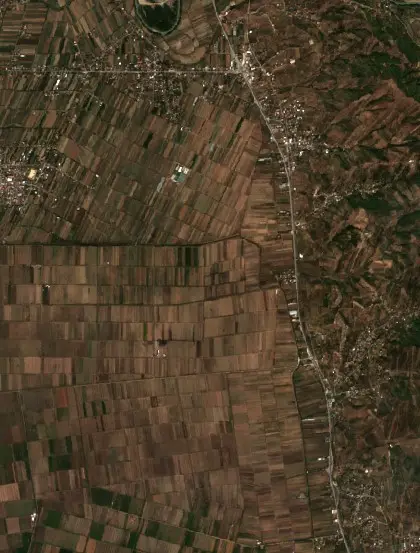 After — Tërbuf (Sentinel-2, 2026-10-02)