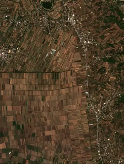 Before — Tërbuf (Sentinel-2, 2026-09-14)
