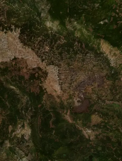 Before — Stravaj (Sentinel-2, 2026-08-28)