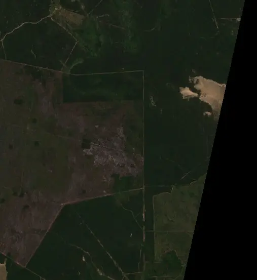 After — Municipio de San Martín Dos (Sentinel-2, 2026-09-15)