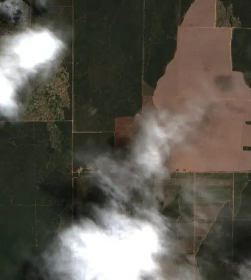 Después — Departamento Moreno (Sentinel-2, 2026-10-20)