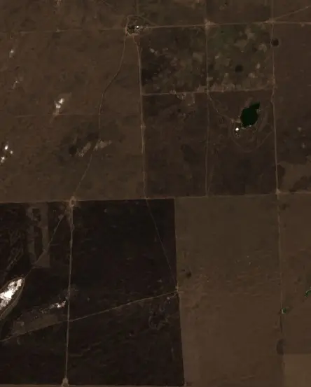 After — Comisión de Fomento de Chacharramendi (Sentinel-2, 2026-09-15)