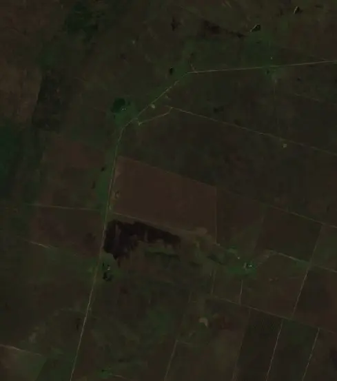 After — Municipio de Alvear (Sentinel-2, 2026-09-09)