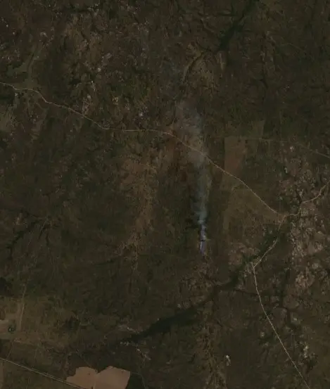 Después — Departamento Libertador General San Martín (Sentinel-2, 2026-10-03)