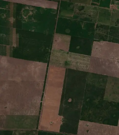 After — Municipio de Tostado (Sentinel-2, 2026-10-02)
