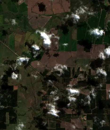 After — Límite de Ejido de Municipio de Gualeguaychú (Sentinel-2, 2026-09-14)