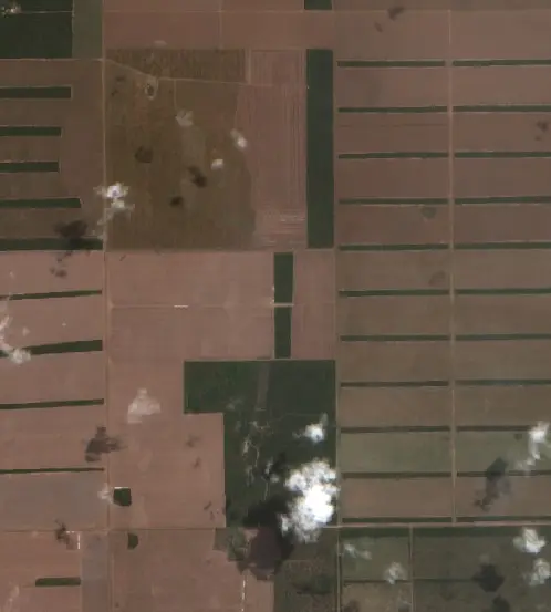 Después — Departamento Alberdi (Sentinel-2, 2026-10-05)