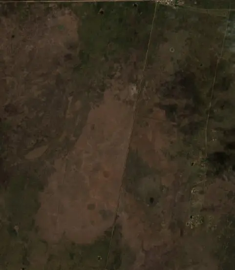 After — Pedanía Candelaria Sur (Sentinel-2, 2026-09-30)