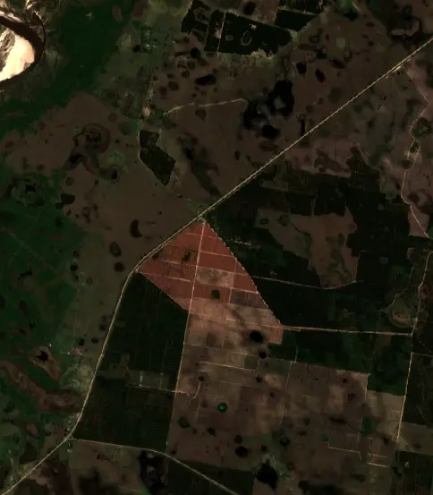Antes — Municipio de Malvinas (Sentinel-2, 2026-10-02)
