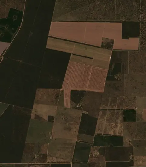 After — Departamento Ojo de Agua (Sentinel-2, 2026-09-22)