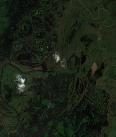 Después — Municipio de Arocena (Sentinel-2, 2026-10-19)