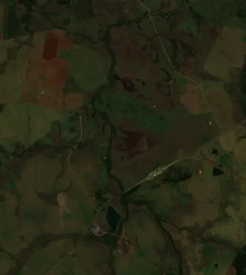 Antes — Municipio de Posadas (Sentinel-2, 2026-08-25)