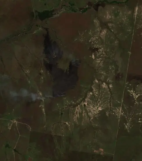 Después — Municipio de Mercedes (Sentinel-2, 2026-09-14)
