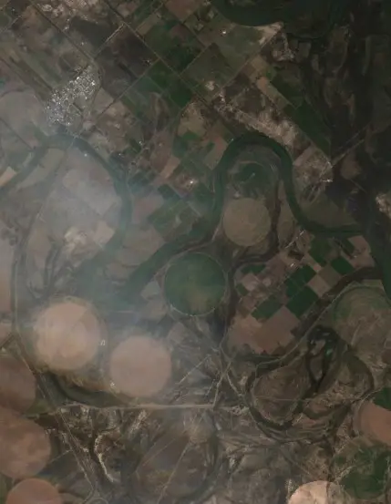 After — Municipio de Pomona (Sentinel-2, 2026-09-22)