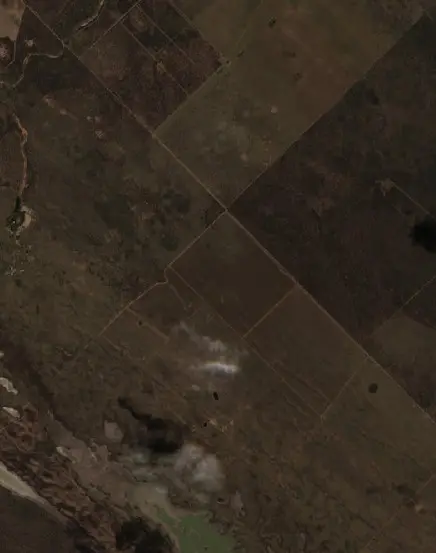 After — Cuartel X (Sentinel-2, 2026-09-22)