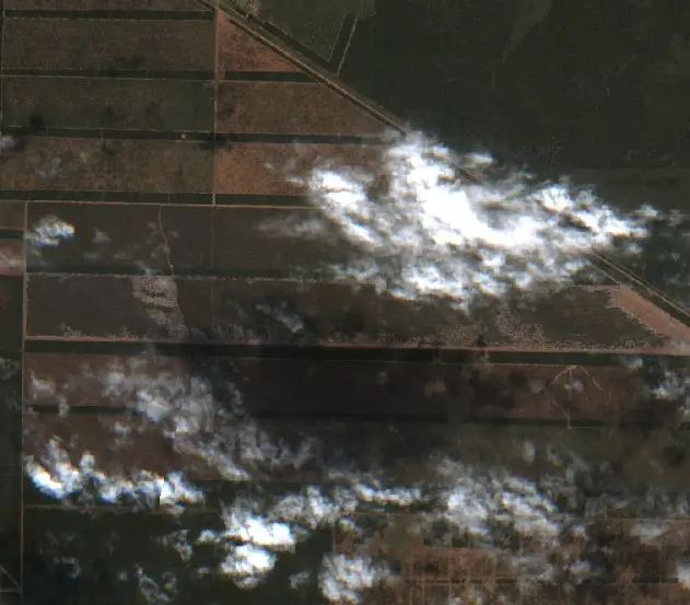 After — Departamento Moreno (Sentinel-2, 2026-09-10)