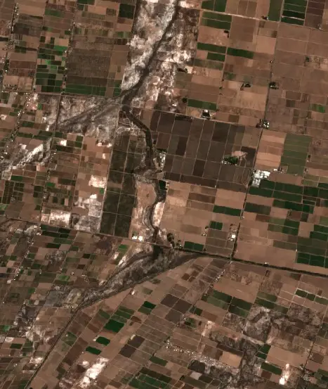 Antes — Distrito Fray Luis Beltrán (Sentinel-2, 2026-09-26)