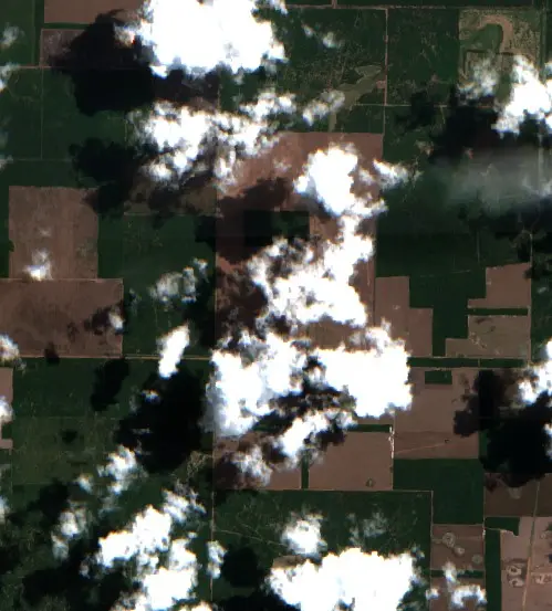 Después — Municipio de Tres Isletas (Sentinel-2, 2026-10-15)