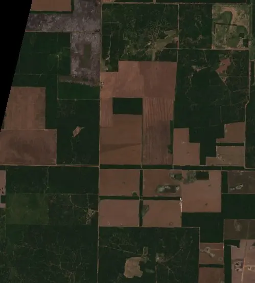 Antes — Municipio de Tres Isletas (Sentinel-2, 2026-10-02)