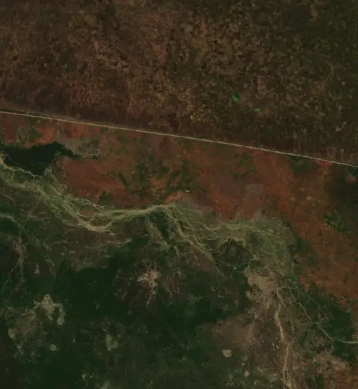 After — Comisión de Fomento de Pozo de Maza (Sentinel-2, 2026-09-20)