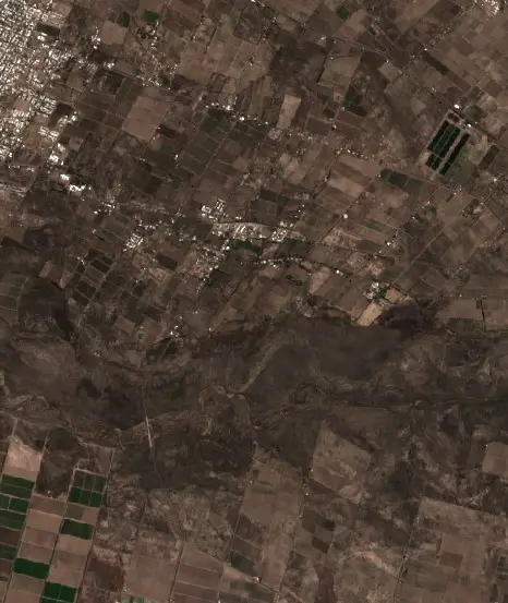 After — Santa María de Oro (Sentinel-2, 2026-09-21)