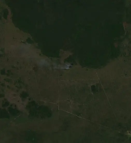 Después — Municipio de El Recreo (Sentinel-2, 2026-10-02)