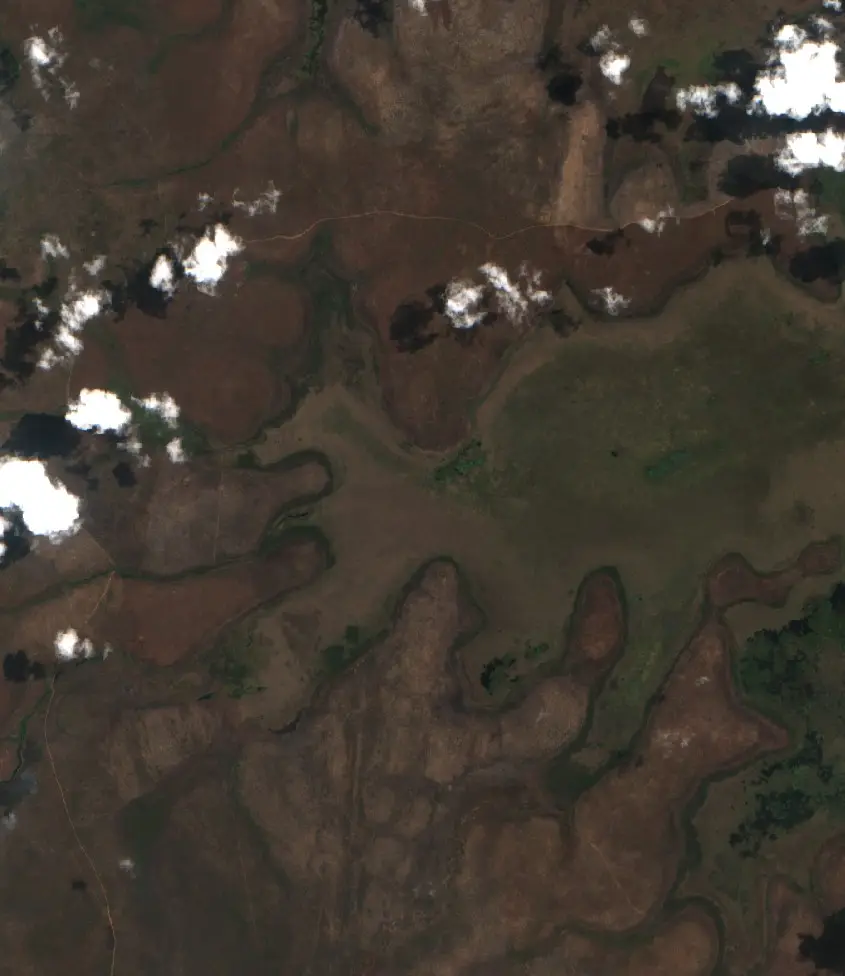 After — West Daly (Sentinel-2, 2026-09-30)