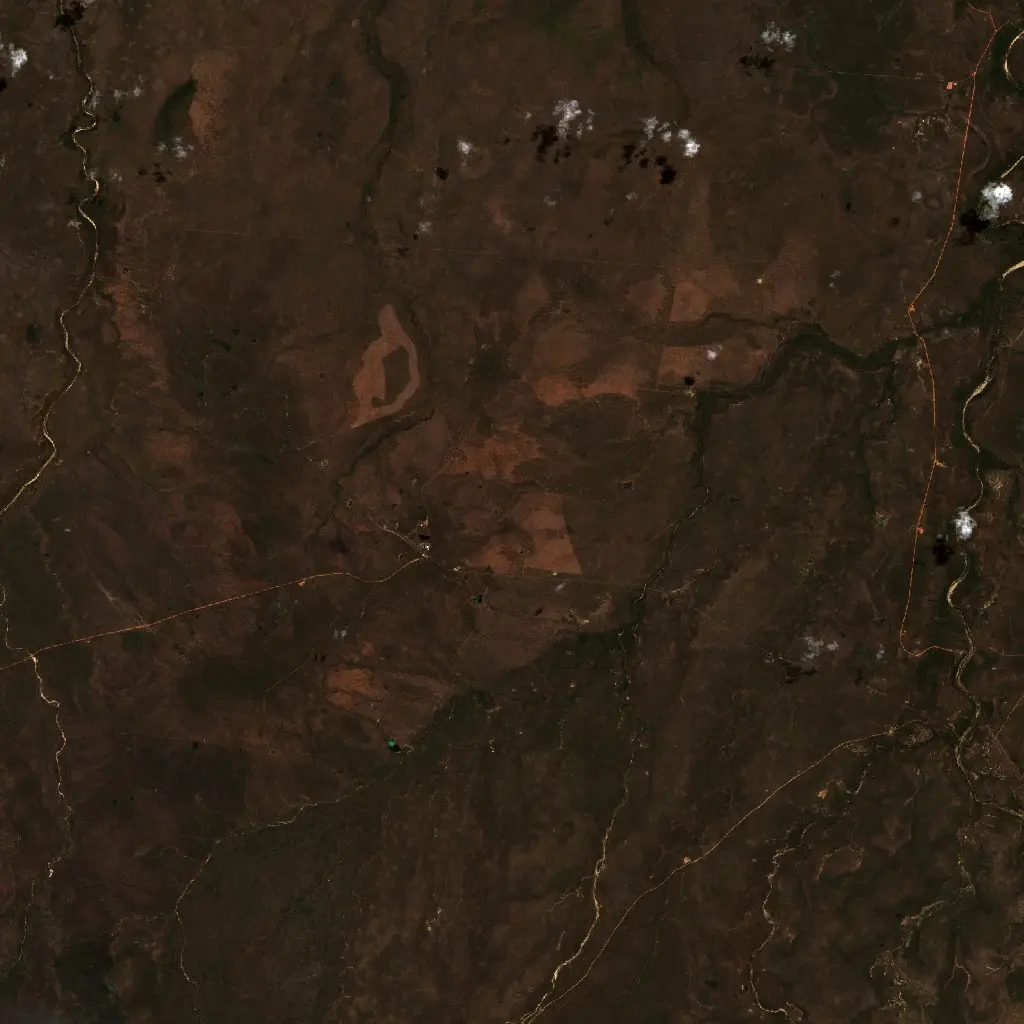 Before — Cook (Sentinel-2, 2026-08-18)