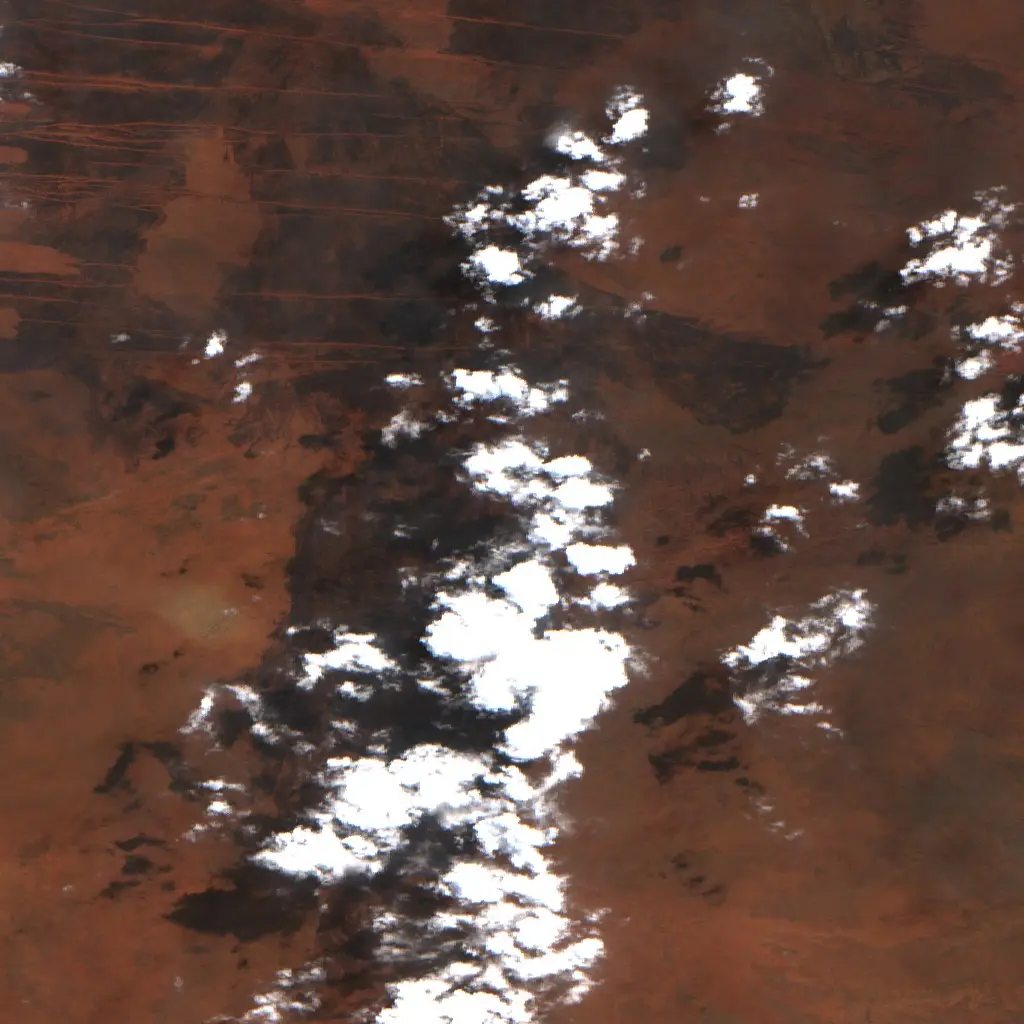 After — Halls Creek (Sentinel-2, 2026-09-30)
