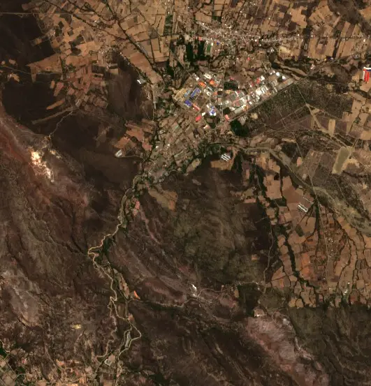 Después — Santiváñez (Sentinel-2, 2026-10-04)
