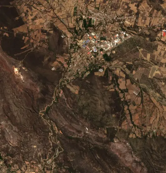 Antes — Santiváñez (Sentinel-2, 2026-09-24)
