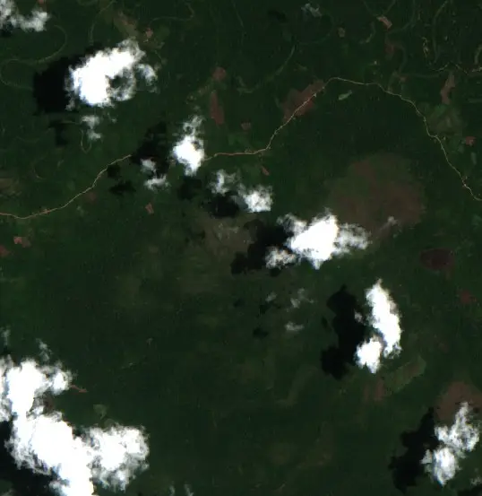 Después — Santa Ana del Yacuma (Sentinel-2, 2026-10-21)