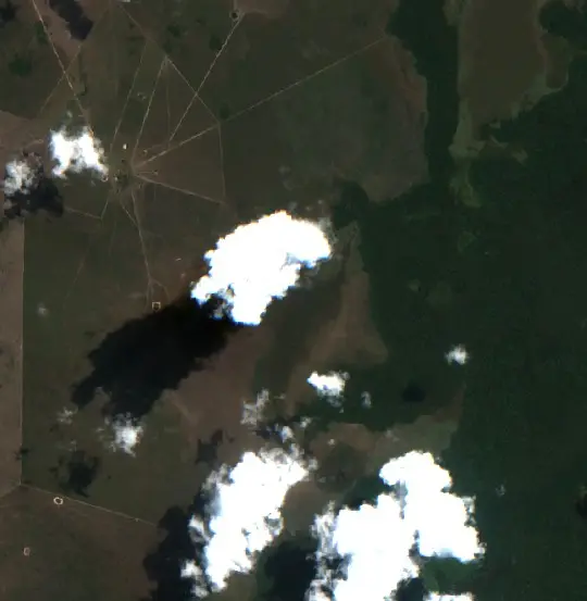 After — Municipio San Ramón (Sentinel-2, 2026-09-21)