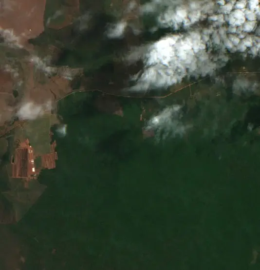 After — Municipio San Ignacio de Velasco (Sentinel-2, 2026-09-23)