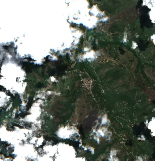 Después — Municipio Licoma (Sentinel-2, 2026-10-11)