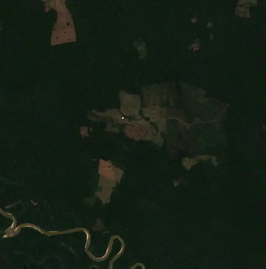 Antes — Municipio Bella Flor (Sentinel-2, 2026-08-28)