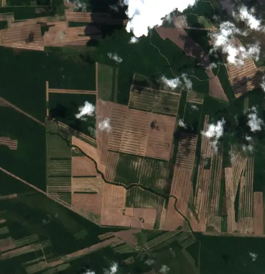 Después — El Puente (Sentinel-2, 2026-10-21)