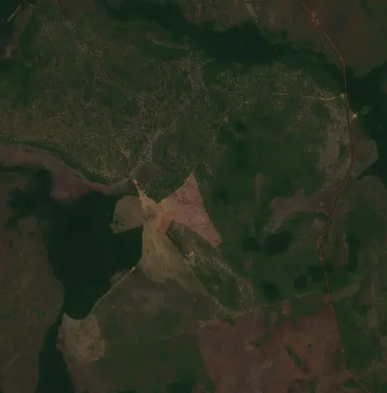 After — Municipio Exaltación (Sentinel-2, 2026-10-14)