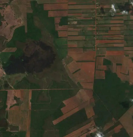 Después — Municipio San Miguel de Velasco (Sentinel-2, 2026-10-13)