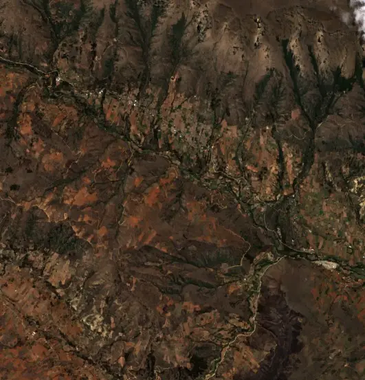 After — Pocona (Sentinel-2, 2026-09-16)