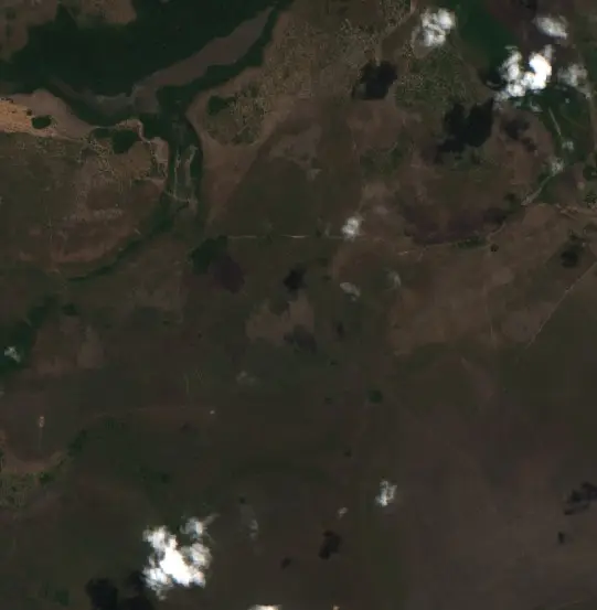 Después — Municipio Exaltación (Sentinel-2, 2026-09-04)