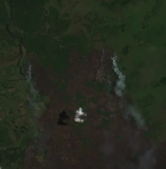 Después — Municipio Magdalena (Sentinel-2, 2026-10-08)