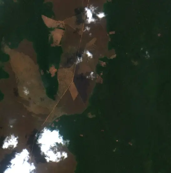 Después — Riberalta (Sentinel-2, 2026-10-11)