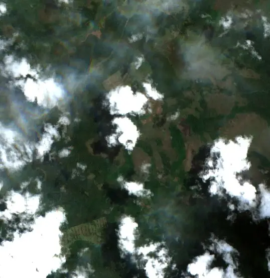Después — Santa Ana del Yacuma (Sentinel-2, 2026-10-01)
