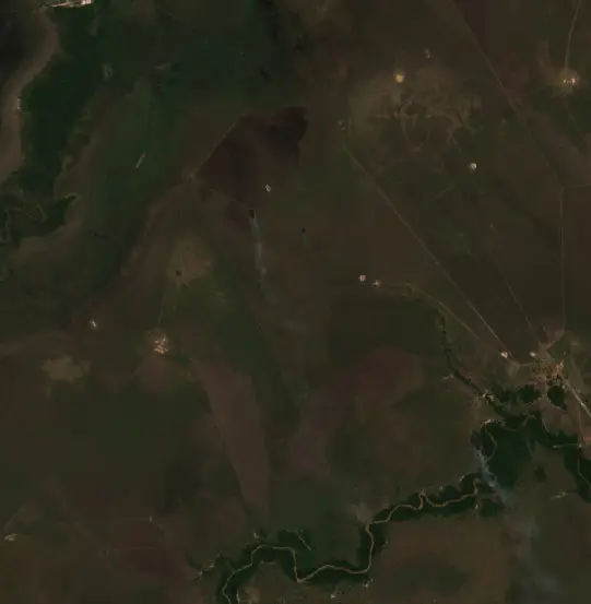 After — Municipio Exaltación (Sentinel-2, 2026-09-09)