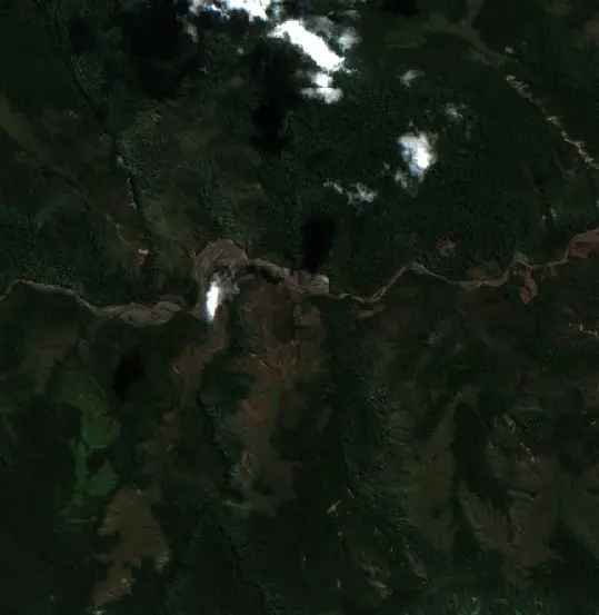 Antes — Municipio Apolo (Sentinel-2, 2026-08-28)
