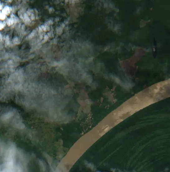 Después — Guayaramerín (Sentinel-2, 2026-10-21)