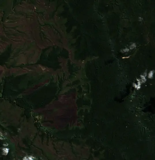 Antes — Municipio Apolo (Sentinel-2, 2026-08-28)